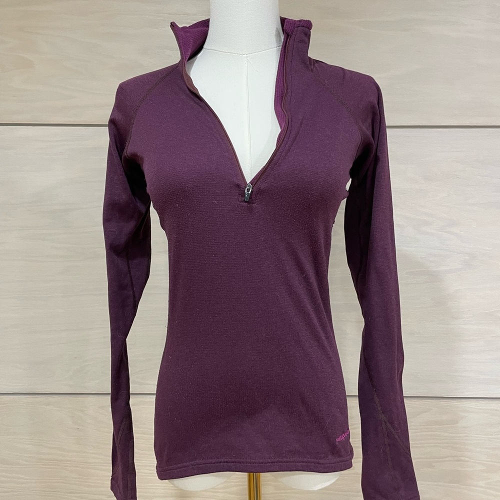 Women's Purple Quarter-Zip Top